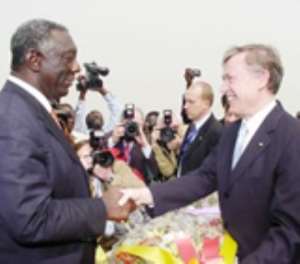 Ghana is grateful for Germany's development support